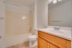 Stafford Lakes apartment bathroom