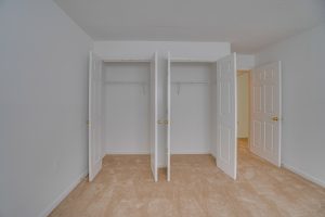 2nd bedroom space with closets
